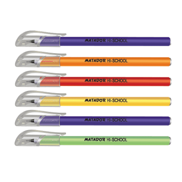 1675954631_qXp1o.png MATADOR HI-SCHOOL BALL PEN - BLACK INK - Image 1