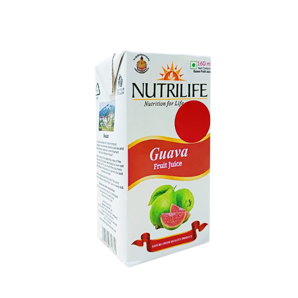1704555656_nutrilife-guava-juice-160-ml.jpg Nutrilife Guava Juice - 160ml - Image 1