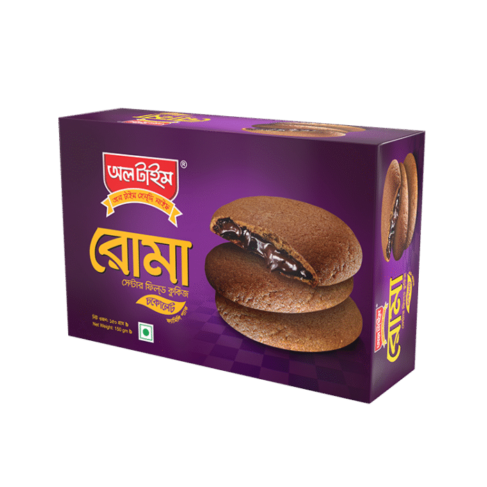 All Time Roma Chocolate Cookies - 185gm - Image 1