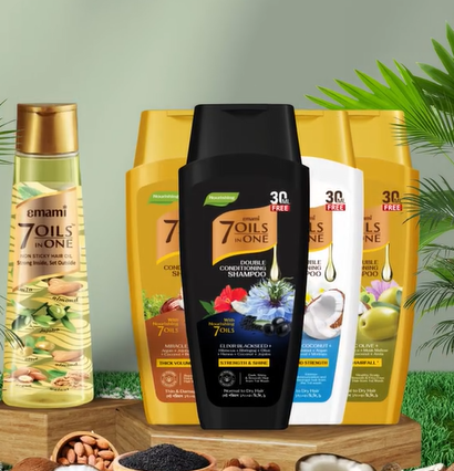 Emami 7 in 1 Double Conditioning Shampoo Blackseeds - 170ml