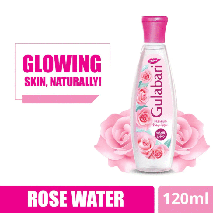 Dabur Gulabari Rose Water - 120ml - Image 1