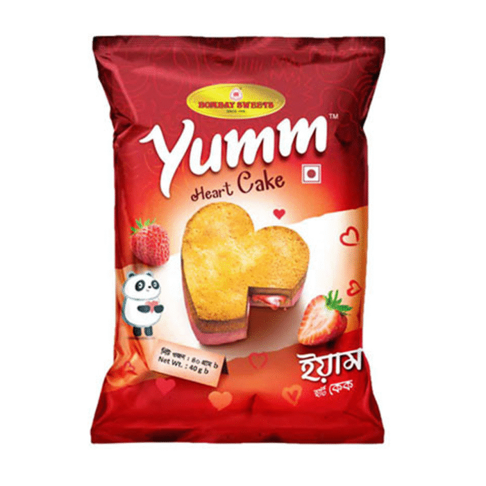 Yumm Heart Cake - 30g - Image 1