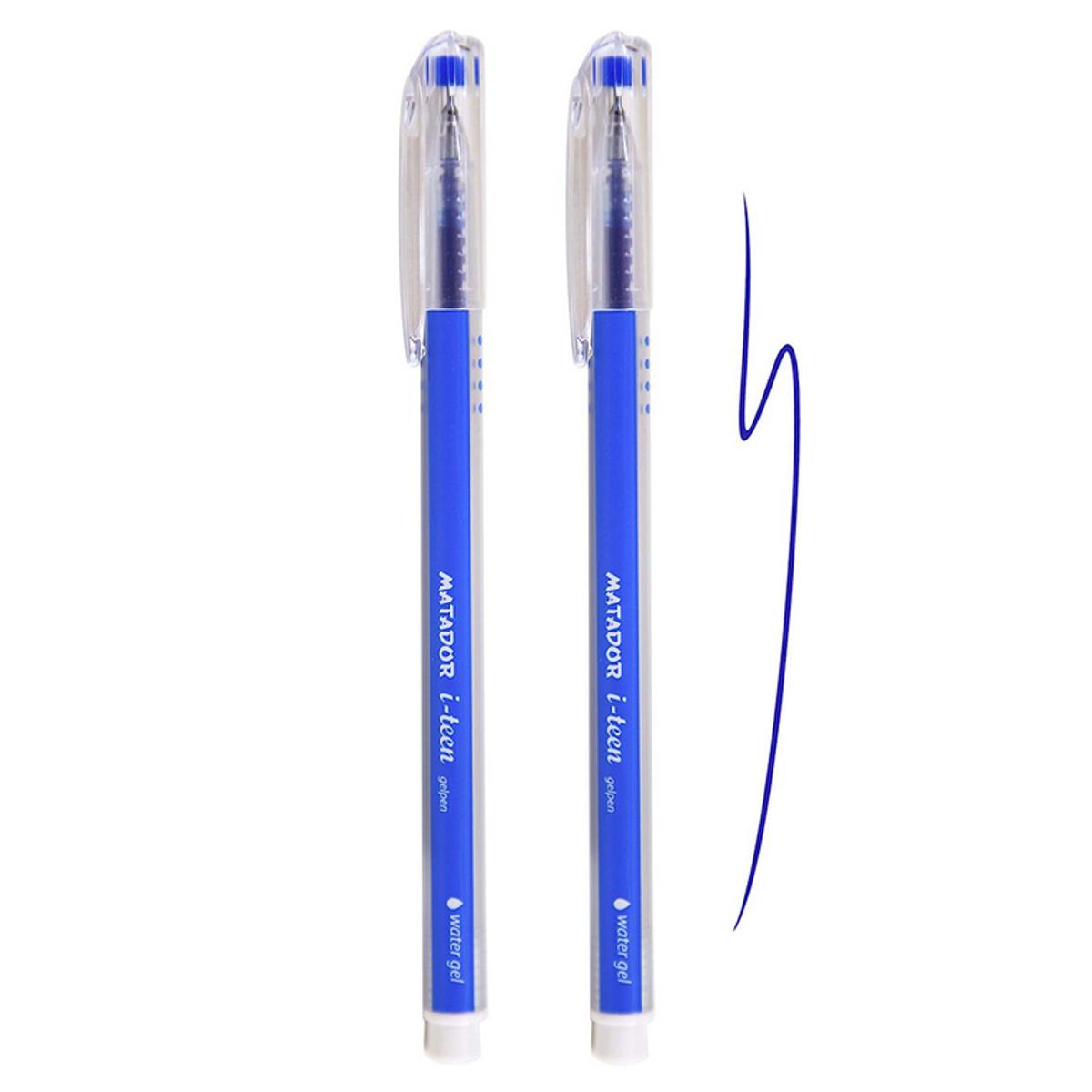 1711104768_d1ba259d90018e760fe569a2fdd7333f_jpg.png Matador I Teen Gel Pen - Blue - Image 1