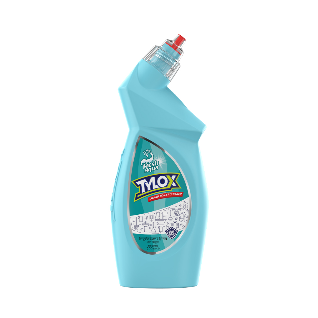 1728558591_Tylox-Toilet-Cleaner-500ml-Aqua.729-1.jpg Tylox Fresh Aqua Liquid Toilet Cleaner - 500ml - Image 1