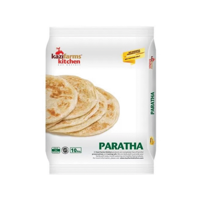 Kazi Farms Kitchen Mega Deshi Paratha 20 Pieces - 1600g - Image 1