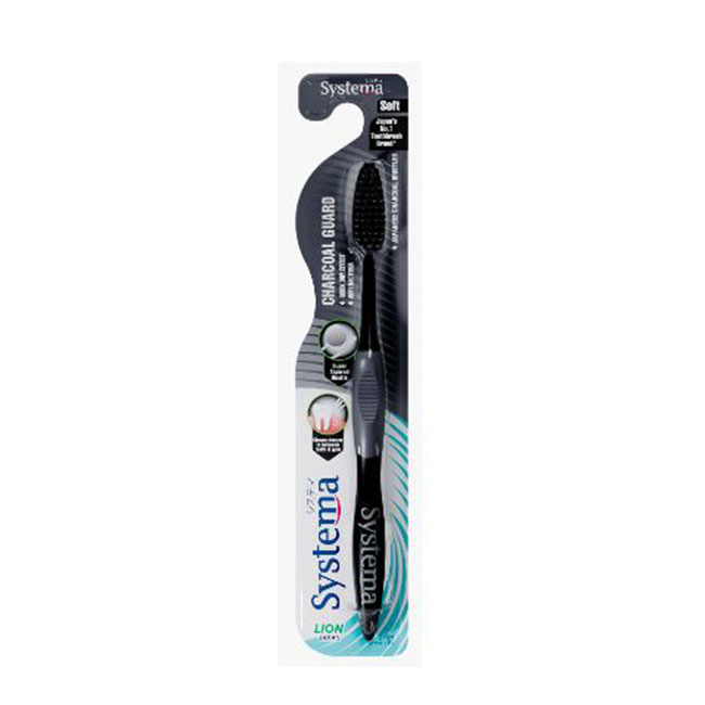 1746375583_Systema-Charcoal-Guard-Toothbrush_jpg.png Systema Charcoal Guard Toothbrush - Image 1
