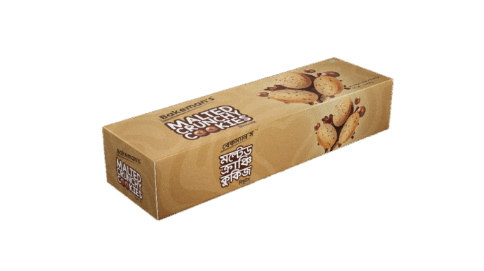 Bakeman's Malted Crunchy Cookies - 87gm - Image 1
