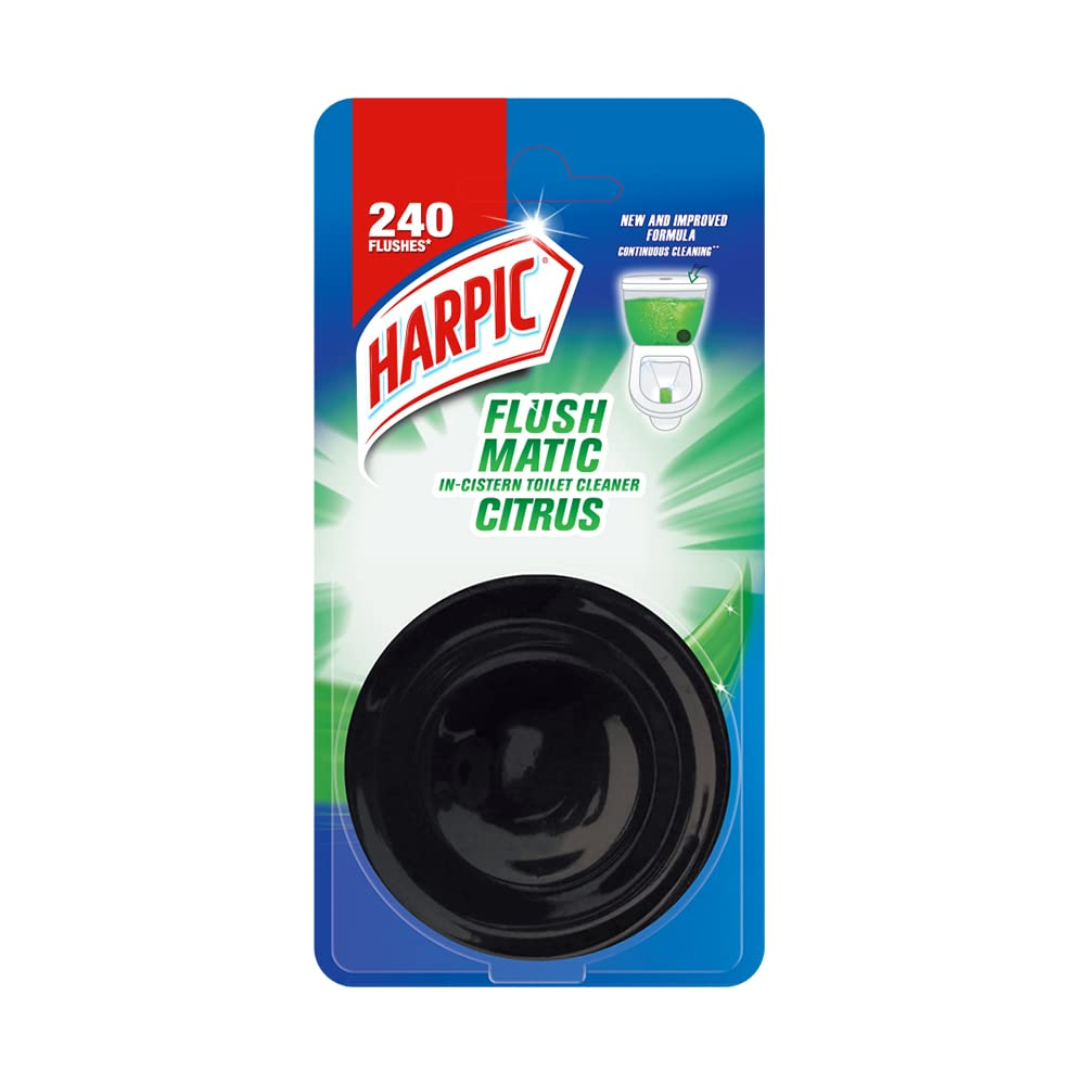 1763214830_6574409603-jpg.png Harpic Flush Matic Citrus Toilet Rim Block - 50g - Image 1