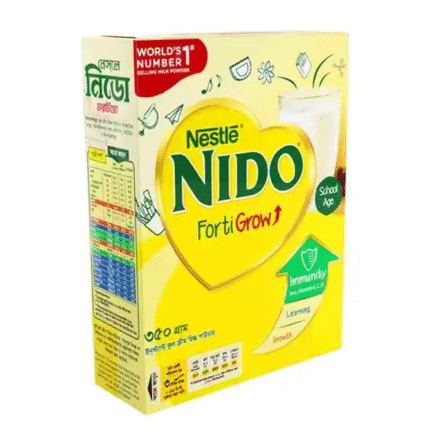 Nestle Nido Fortigrow Full Cream Milk Powder - 350gm