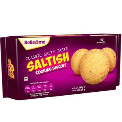Belleame Saltish Cookes Biscuit - 240gm