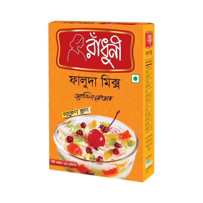 Radhuni Falooda Vanila Flavor Mix - 250gm - Image 1