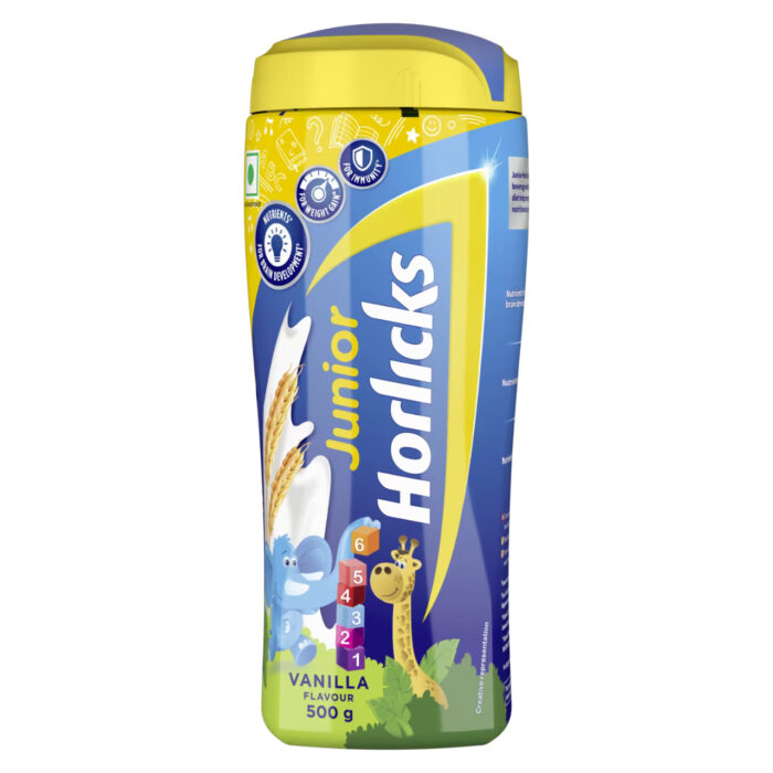 Junior Horlicks Vanilla Health & Nutrition Drink - 500gm - Image 1