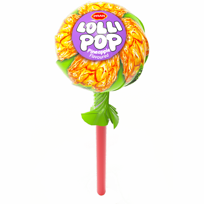 Pran Lollipop Whistle Orange Flavored / Fution - All 5tk - Image 1
