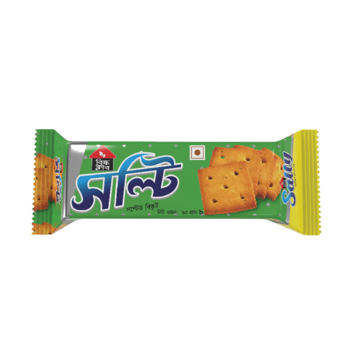 Bisk Club Salty Salted Biscuits - 95gm - Image 1