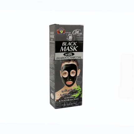 YC Black Mask With Bamboo Charcoal - 100g