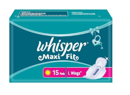 Whisper Maxi Fit Ragular - 15 Pads