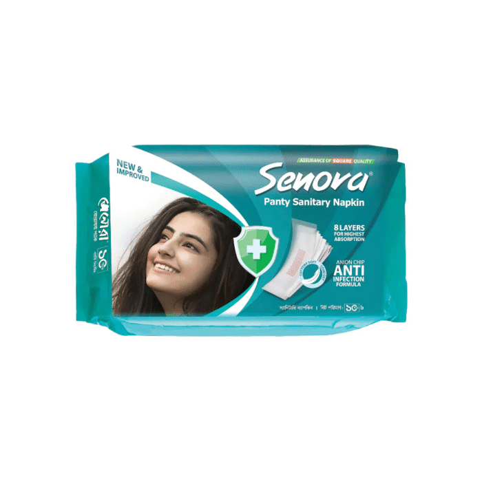 Sanitary Napkin Regular Pack (Panty System) - 10 Pads - Image 1