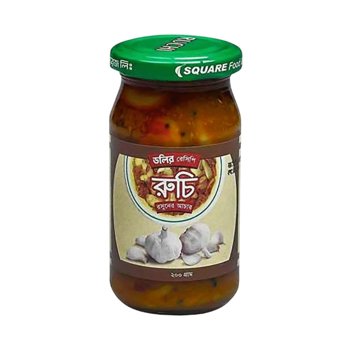 Ruchi Garlic Pickle - 200gm - Image 1