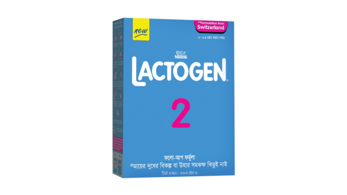 Nestle Lactogen 2 Formula Milk Powder (6-12month) - 350gm - Image 1