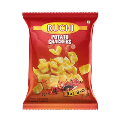 Ruchi BBQ Potato Crackers - 25gm