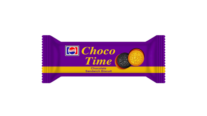 Cocola Choco Times Chocolate Sandwich Biscuit - 36gm - Image 1