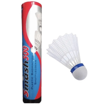 Smash 500 Plastic Badminton Shuttlecock, 1pcs