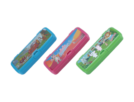 Colorful & Attractive Plastics Body Pencil Box