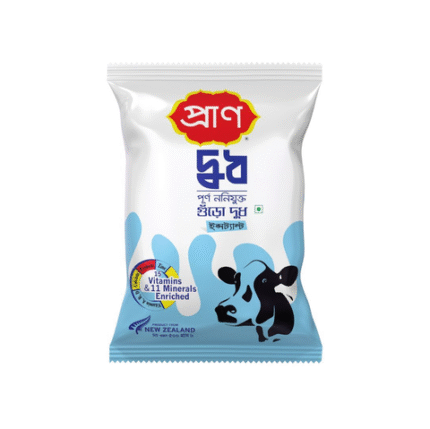 PRAN Milk Full Cream Milk Powder - 200gm