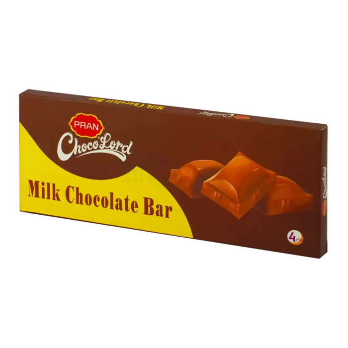 Pran Chocolord Milk Bar 4pcs - 220gm - Image 1