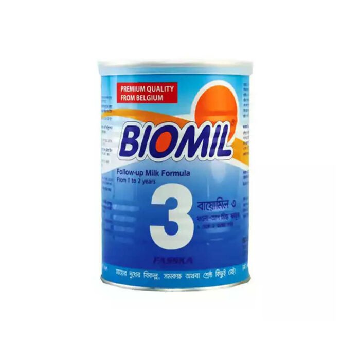 Biomil 3 Follow-Up Milk Formula Powder Tin (1-2 years) - 350 gm - Image 1
