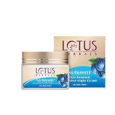 Lotus Herbal Nutranite Skin Renewal Nutritive Night Cream