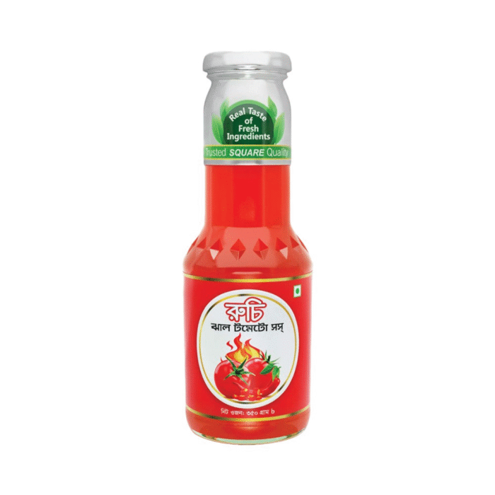 Ruchi Hot Tomato Sauce - 350ml - Image 1