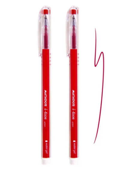 Matador I Teen Gel Pen - Red