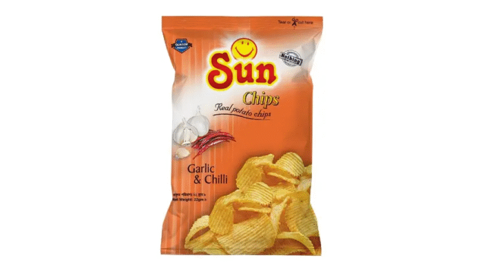 Chips Sun Garlic & Chilli - 22g - Image 1