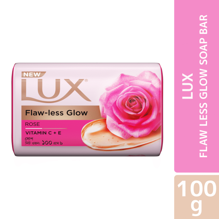 Lux Soap Bar Flawless Glow - 100gm - Image 1