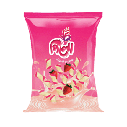 Hi5 Strawberry Wafer Biscuit - 20gm