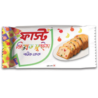Fast Mixed Fruit Pound Cake - 80g